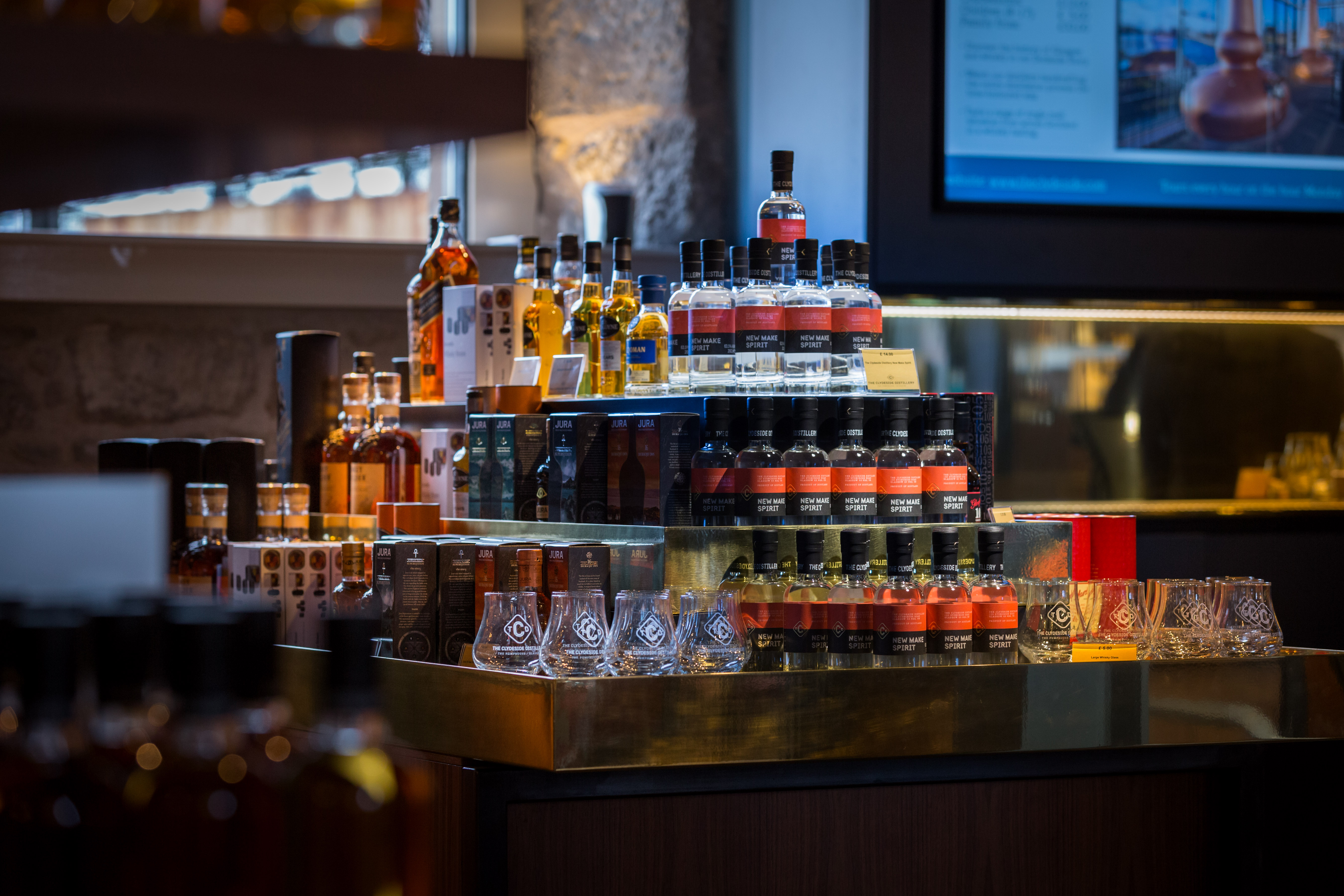 Whisky Distillery Shop in Glasgow The Clydeside Distillery TCD