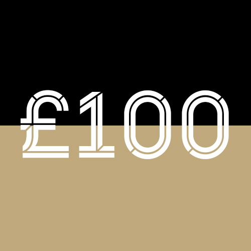 £100 Shopify banner