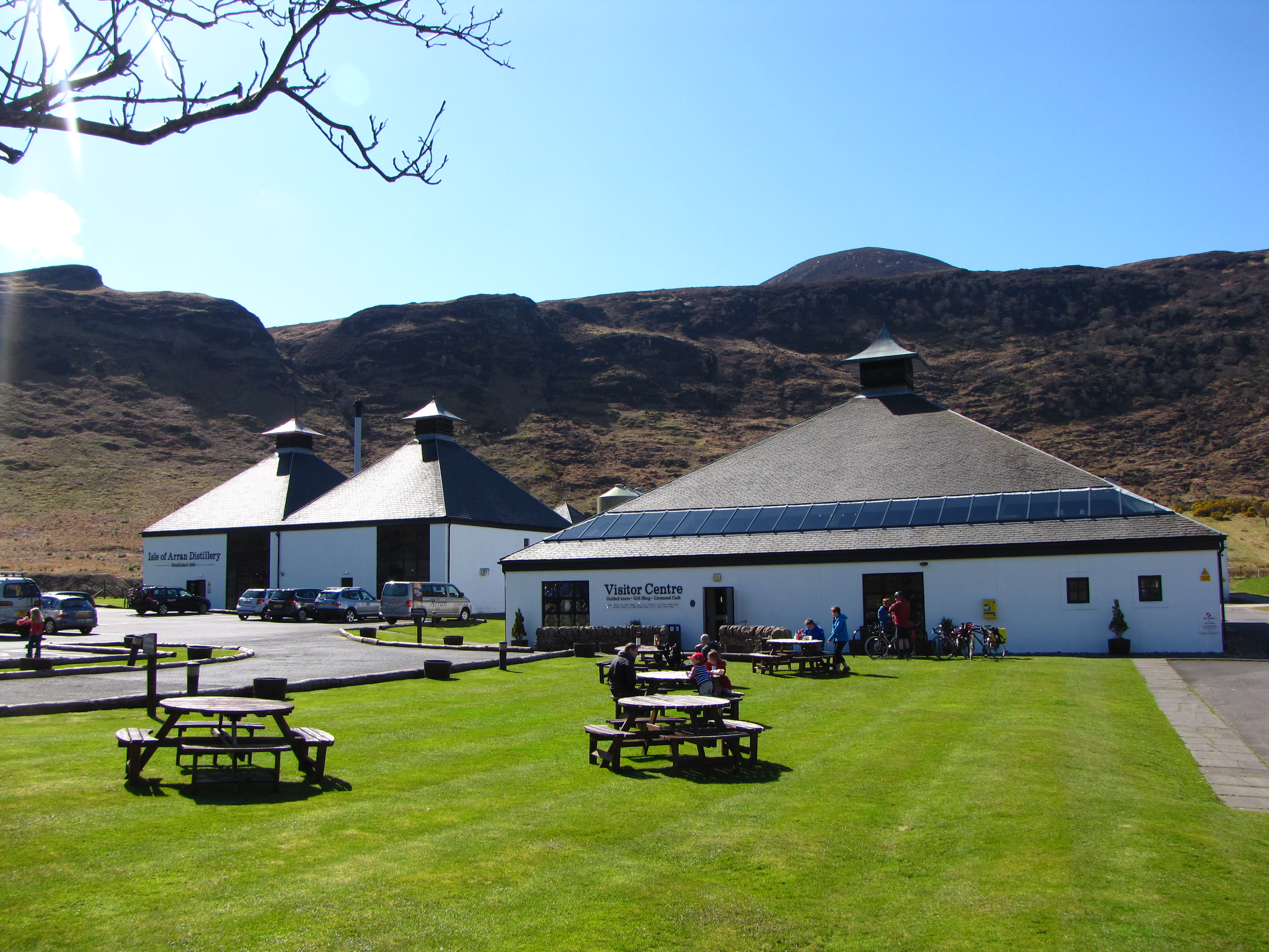 Arran Distillery Outside