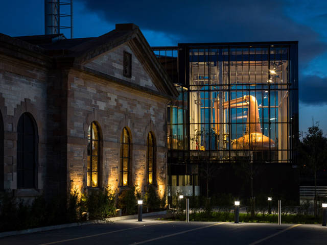 Clydeside Distillery At night