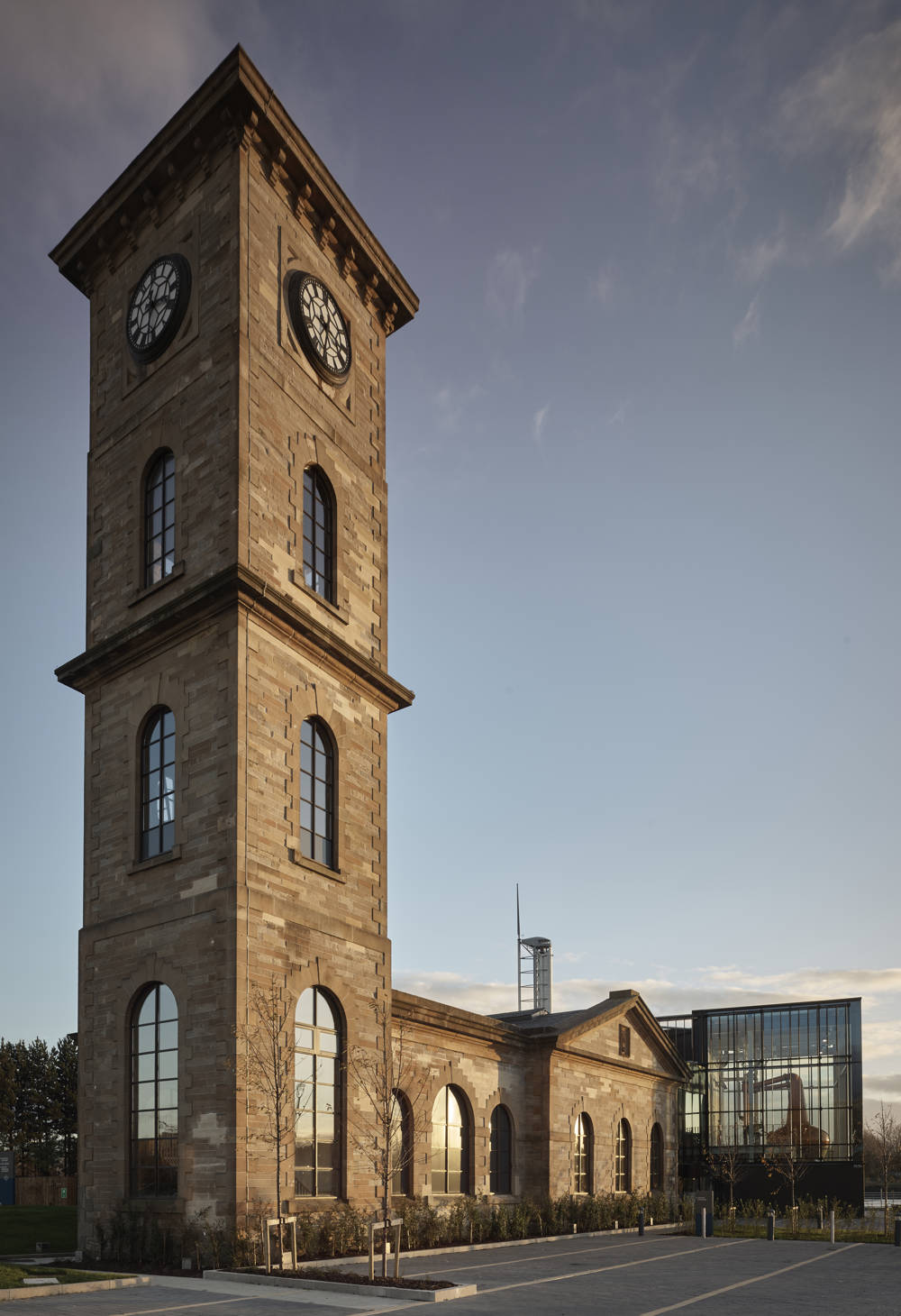 The Clydeside Distillery - the tower
